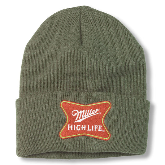 MILLER HIGH LIFE CUFFED KNIT 21019A OLIVE