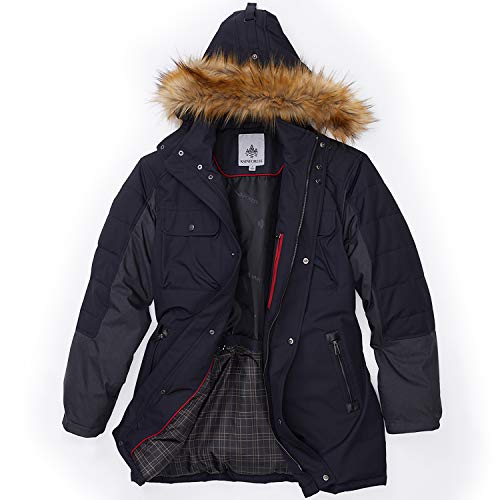 Oxford Nylon Thermoluxe Fill Parka - Winter Coat for Men