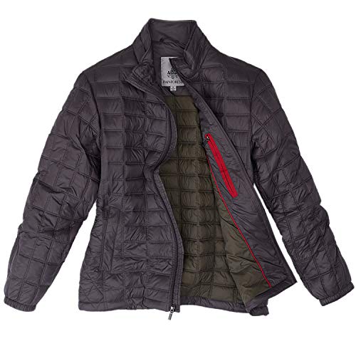 Nylon Thermoluxe Fill Packable Quilted Puff Jacket for Men
