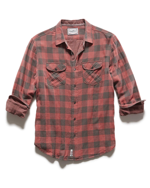 Flag & Anthem Men’s Double Layer Plaid Long Sleeve
